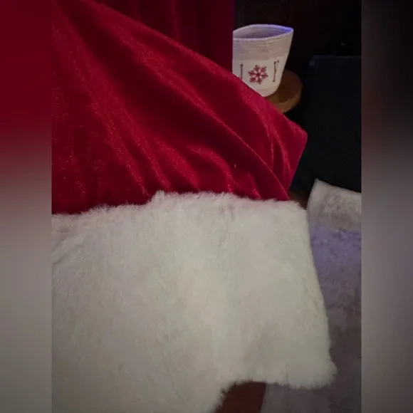 Love on a Hanger Red and White Holiday Jumpsuit. Christmas gift, sexy - Picture 5 of 11